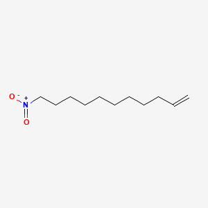 molecular formula C11H21NO2 B1209732 11-Nitro-1-Undecene CAS No. 40244-98-2