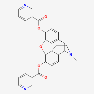 Morphine dinicotinate