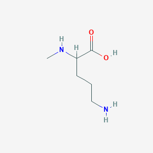 molecular formula C6H14N2O2 B12097436 N-Me-Orn-OH 