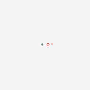 molecular formula H2O B1209748 Hydroxyl radical CAS No. 3352-57-6