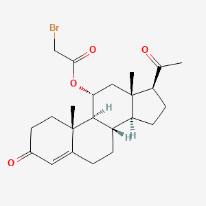 11alpha-Bromoacetoxyprogesterone