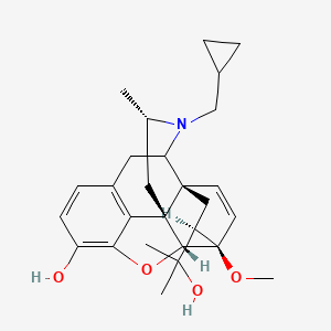 molecular formula C27H35NO4 B1209758 16-Methylcyprenorphine CAS No. 40994-80-7