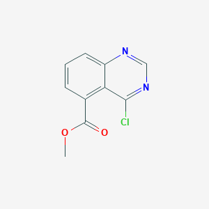 molecular formula C10H7ClN2O2 B12097592 Methyl 4-chloroquinazoline-5-carboxylate 