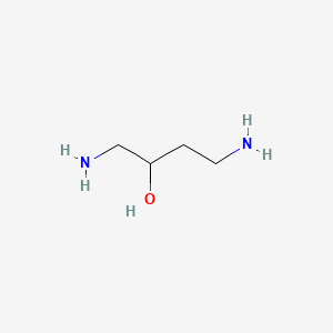 molecular formula C4H12N2O B1209762 1,4-Diamino-2-butanol CAS No. 539-59-3