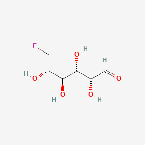 molecular formula C6H11FO5 B1209764 6-Deoxy-6-fluoro-D-galactose CAS No. 4536-07-6