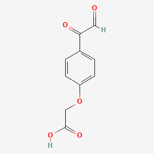 4-(Oxoacetyl)phenoxyacetic acid