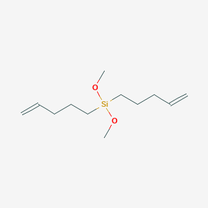 molecular formula C12H24O2Si B12097692 Dimethoxydi(pent-4-en-1-yl)silane 