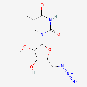 5'-Azido-5'-deoxy-2'-O-methyl-5-methyluridine