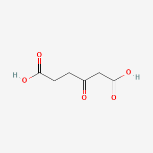 molecular formula C6H8O5 B1209774 3-Ketoadipic acid CAS No. 689-31-6