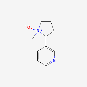 molecular formula C10H14N2O B1209775 Nicotine 1-N-oxide CAS No. 63551-14-4