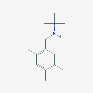molecular formula C14H23N B12097768 tert-Butyl[(2,4,5-trimethylphenyl)methyl]amine 