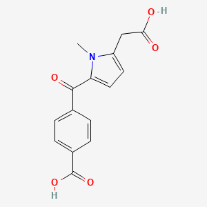 1-Methyl-5-(4-carboxybenzoyl)-1H-pyrrole-2-acetic acid