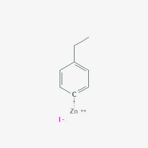 molecular formula C8H9IZn B12097869 zinc;ethylbenzene;iodide 