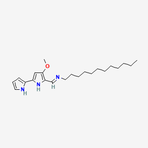 molecular formula C22H35N3O B1209792 BE-18591 CAS No. 147138-01-0