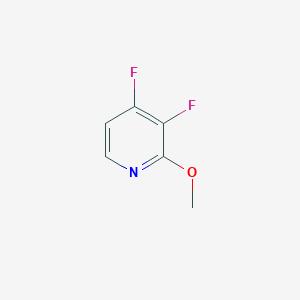 molecular formula C6H5F2NO B12097947 3,4-Difluoro-2-methoxypyridine CAS No. 1227574-42-6