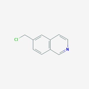 molecular formula C10H8ClN B12098144 6-(Chloromethyl)isoquinoline 