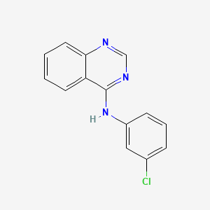 N-(3-chlorophenyl)quinazolin-4-amine