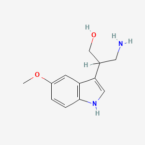 2-(5-Methoxy-3-indolyl)-3-aminopropanol