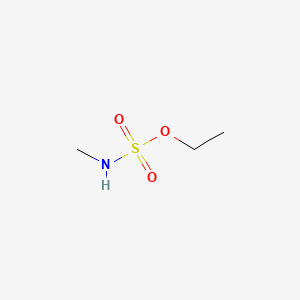 molecular formula C3H9NO3S B1209854 Ethyl methylaminosulfonate CAS No. 26118-70-7