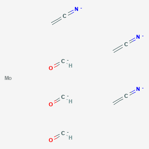 molecular formula C9H9MoN3O3-6 B12098623 Tris(acetonitrile)tricarbonylmolybdenum 
