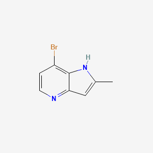molecular formula C8H7BrN2 B12098626 7-Bromo-2-methyl-4-azaindole 