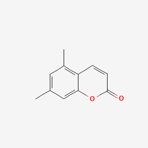 molecular formula C11H10O2 B12098640 5,7-Dimethylcoumarin CAS No. 14002-99-4
