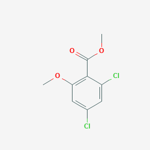 molecular formula C9H8Cl2O3 B12098646 Methyl 2,4-dichloro-6-methoxybenzoate CAS No. 94294-10-7