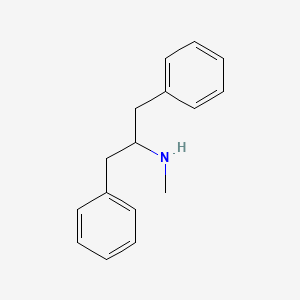 molecular formula C16H19N B1209872 alpha-Benzyl-N-methylphenethylamine CAS No. 53660-20-1