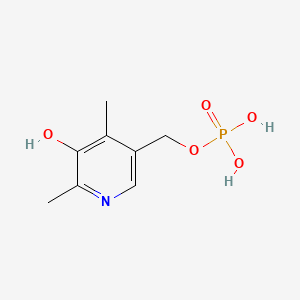 molecular formula C8H12NO5P B1209875 4-Deoxypyridoxine 5'-phosphate CAS No. 883-84-1