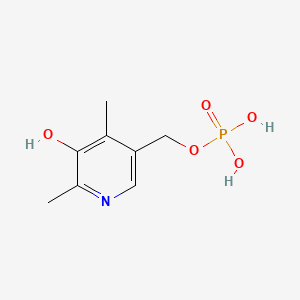 (5-Hydroxy-4,6-dimethylpyridin-3-YL)methyl dihydrogen phosphate
