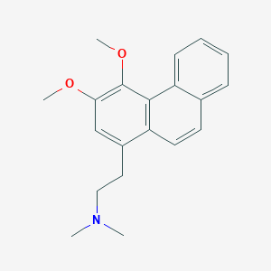 molecular formula C20H23NO2 B1209876 Atherosperminine CAS No. 5531-98-6