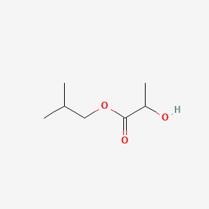 molecular formula C7H14O3 B1209879 Isobutyl lactate CAS No. 585-24-0