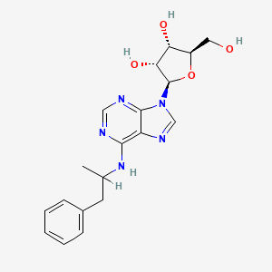 N-(1-Methyl-2-phenylethyl)adenosine
