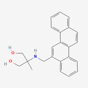 molecular formula C23H23NO2 B1209889 Crisnatol CAS No. 96389-68-3