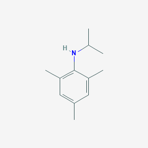 molecular formula C12H19N B12098923 2,4,6-trimethyl-N-(propan-2-yl)aniline 