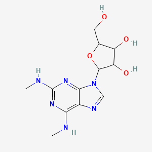 2-Methylamino-N6-methyladenosine