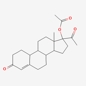 molecular formula C22H30O4 B12099028 Gestonorone acetate 
