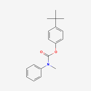 N-methyl-N-phenylcarbamic acid (4-tert-butylphenyl) ester