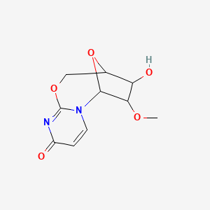 molecular formula C10H12N2O5 B12099279 2'-O-Methyl-2,5'-anhydrouridine 