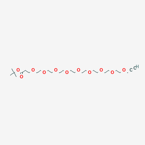 molecular formula C26H48O11 B12099355 Propargyl-PEG8-CH2CH2COOtBu 