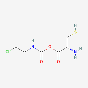 molecular formula C6H11ClN2O3S B1209944 2-Chloroethyl-S-carbamoylcysteine CAS No. 53330-03-3