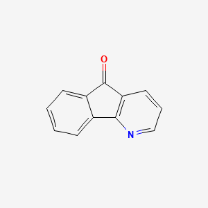 molecular formula C12H7NO B1209947 5H-Indeno[1,2-b]pyridin-5-one CAS No. 3882-46-0