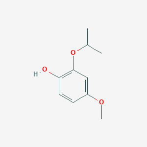 molecular formula C10H14O3 B12099553 2-Isopropoxy-4-methoxyphenol 