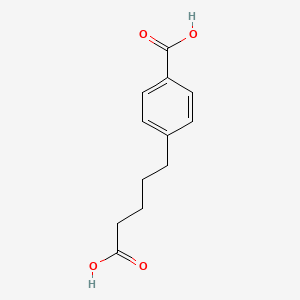 molecular formula C12H14O4 B12099595 4-(4-Carboxybutyl)benzoic acid 