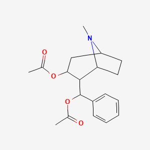 molecular formula C19H25NO4 B12099664 Acetylknightinol 