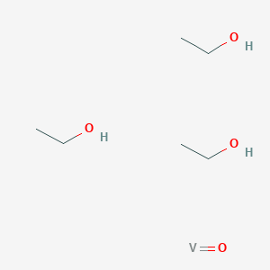 molecular formula C6H18O4V B12099672 ethanol;oxovanadium 