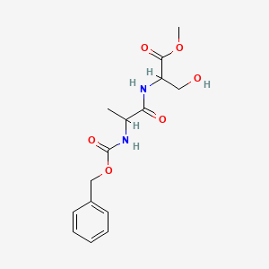 molecular formula C15H20N2O6 B12099795 Z-Ala-Ser-OMe 