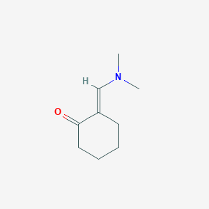 molecular formula C9H15NO B12099811 2-[(Dimethylamino)methylene]cyclohexanone 