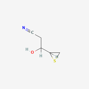 1-Cyano-2-hydroxy-3,4-epithiobutane
