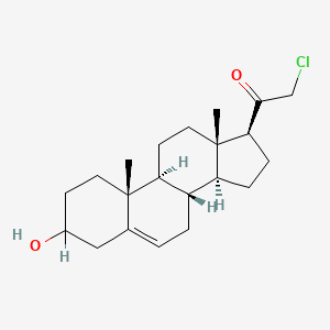 molecular formula C21H31ClO2 B1209984 21-Chloropregnenolone CAS No. 30459-98-4